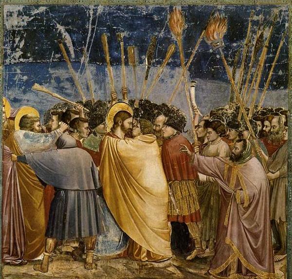 GIOTTO di Bondone The Arrest of Christ France oil painting art